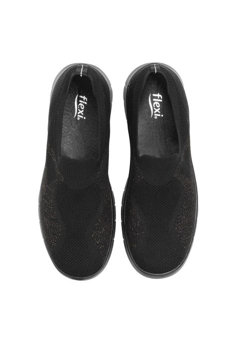 Zapatilla Mujer Ashley 125601 Negro Flexi-6