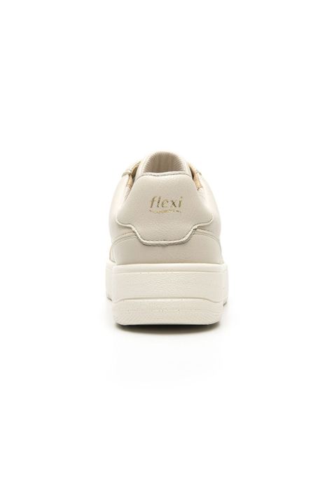 Zapatilla Mujer Jessy 103504 Beige Flexi-4