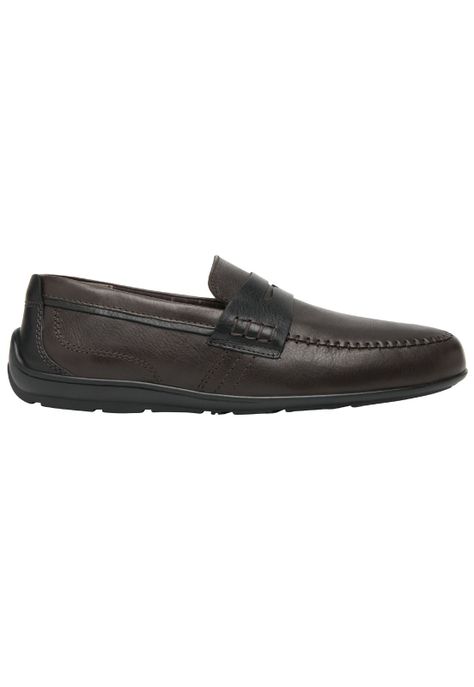 Mocasín Hombre Cuero Cos Café Osc. Flexi-0