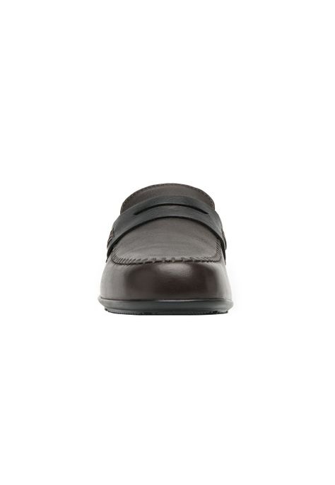 Mocasín Hombre Cuero Cos Café Osc. Flexi-3
