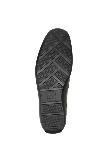 Mocasín Hombre Cuero Cos Café Osc. Flexi-4