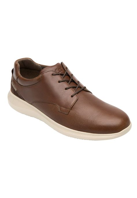 Zapatilla Hombre Cuero Hika Café Flexi-0