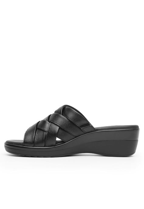 Sandalia Mujer Amapola 116014 Negro Flexi-2