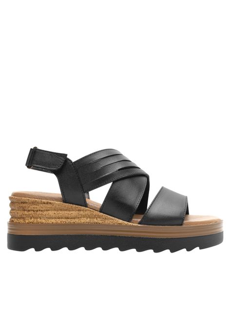Sandalia Mujer Manaus 127702 Negro Flexi-0