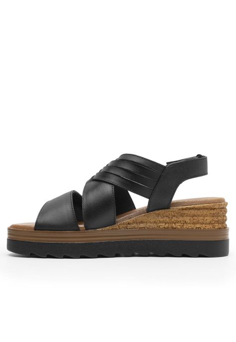 Sandalia Mujer Manaus 127702 Negro Flexi-2