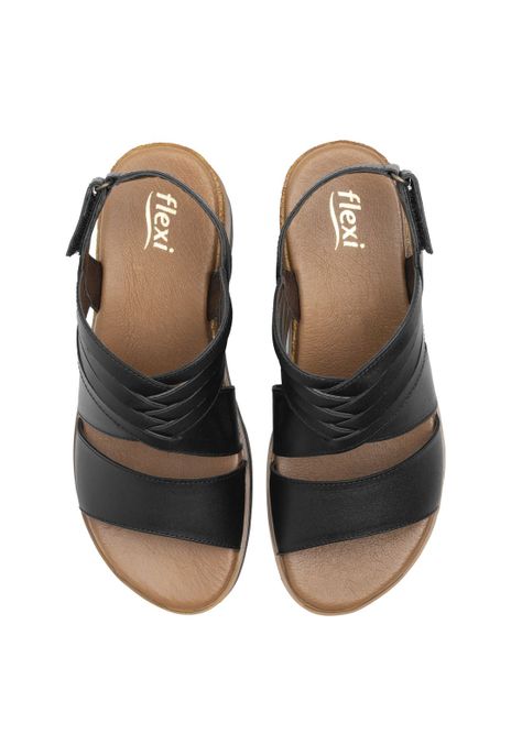 Sandalia Mujer Manaus 127702 Negro Flexi-5