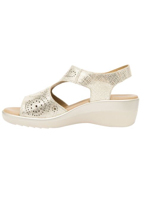 SANDALIA MUJER AMAPOLA 116013ORO-2