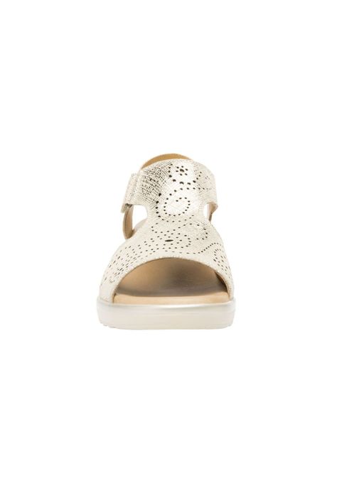SANDALIA MUJER AMAPOLA 116013ORO-3