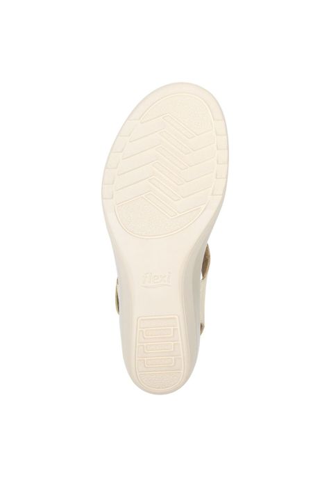 SANDALIA MUJER AMAPOLA 116013ORO-6