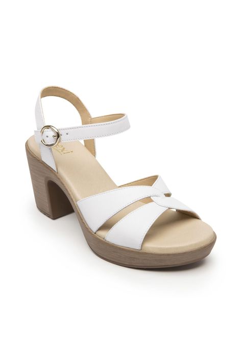 Sandalia Mujer Lory 102921 Blanco Flexi-1