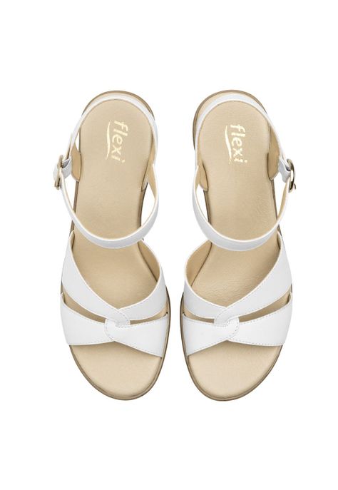 Sandalia Mujer Lory 102921 Blanco Flexi-5