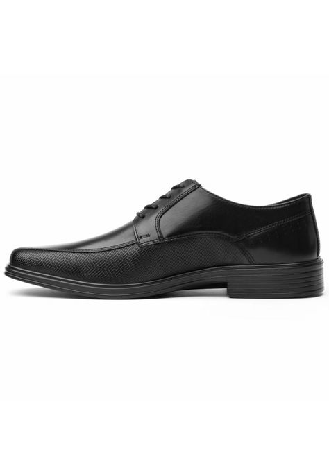 Zapato Hombre Cuero Bali Negro Flexi-3