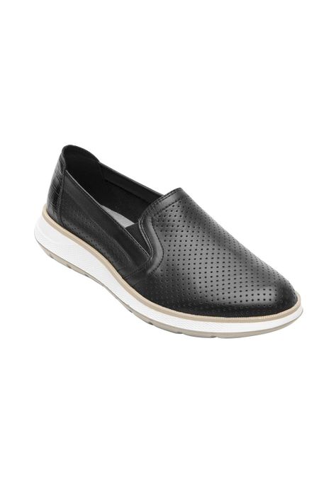 Zapatilla Mujer Rosaura Negro Flexi-0