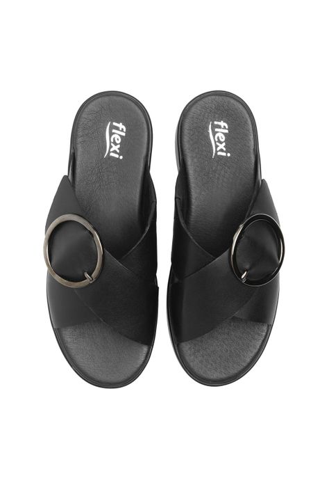 Sandalia Mujer Olinda 127901 Negro Flexi-5