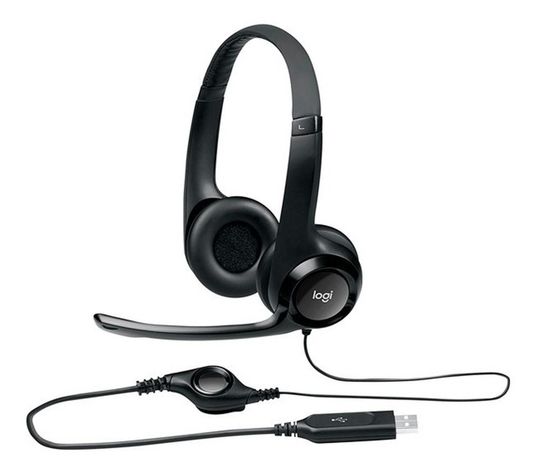Audifono Con Microfono H390 Usb LOGITECH-0