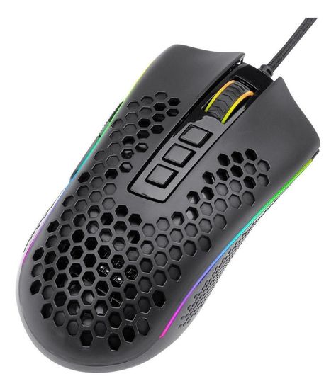 MOUSE GAMER STORM RGB M988, 16000DPI, 8 BOTONES, NEGRO REDRAGON-3
