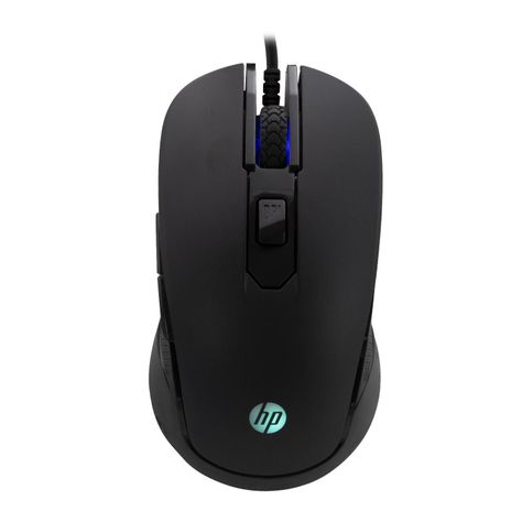 MOUSE ALAMBRICO NEGRO M200 HP-1