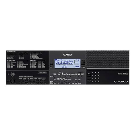Teclado Casio Ct-X800 61 Teclas (incluye transformador)-2