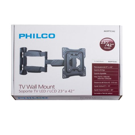 SOPORTE TV PARA 23 A 42 PULG CON 3 ARTICULACIONES MAX 35 KG-0
