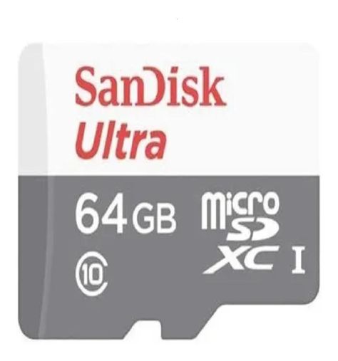 Tarjeta De Memoria Sandisk Ultra 64gb Clase 10 Microsdxc-2