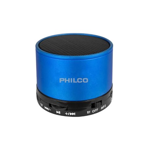 PARLANTE PORTATIL BLUETOOTH-USB P295A BLUE AZUL PHILCO-0