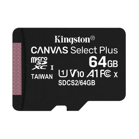 SDCS2/64GB MEMORIA MICROSD C/ADAPT SELECT PLUS 64GB (740617-298697) KINGSTON-1