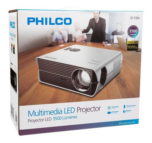 Proyector 3500 Lumenes Philco-0