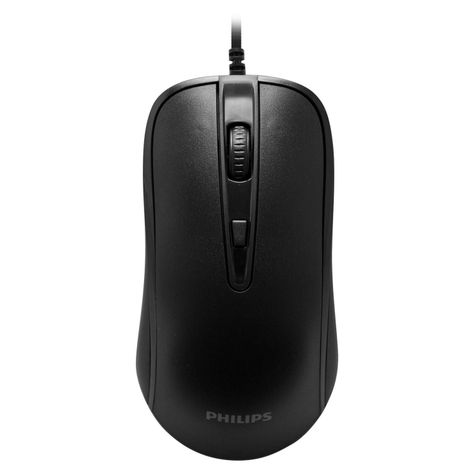 MOUSE 7214 NEGRO ALAM PHILIPS-1