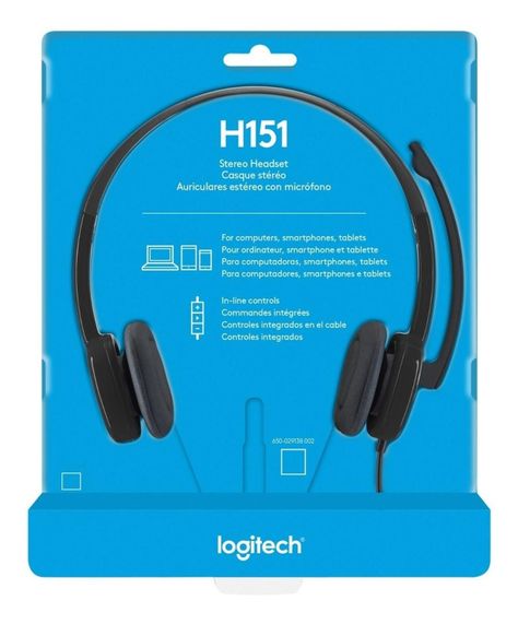 Audífonos H151 Negro LOGITECH-0
