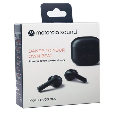 AUDIFONO MOTOROLA BUDS 065 NEGRO-0
