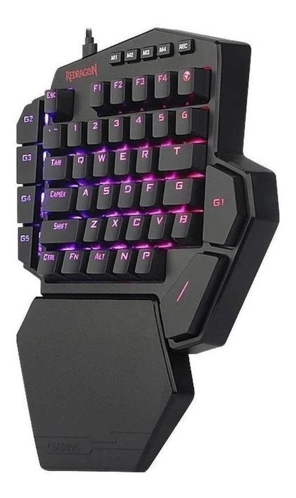 TECLADO MECANICO PARA UNA MANO DITI K585RGB REDRAGON-2