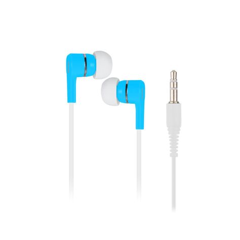 Audifono Alambrico Blanco Con Azul Philco-2