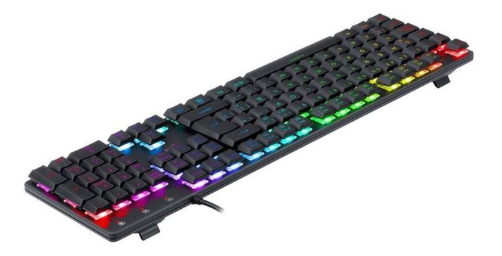 TECLADO GAMER MECANICO SHRAPNEL RGB K589RGB-SP REDRAGON-3