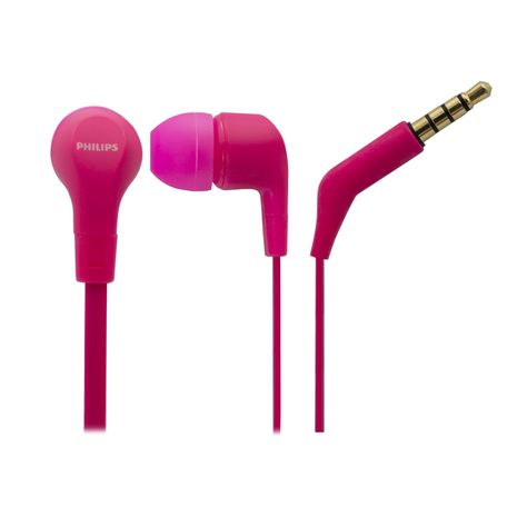 Audifonos Philips Tae1105 Manos Libre Rosado-2