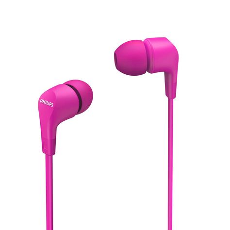 Audifonos Philips Tae1105 Manos Libre Rosado-4
