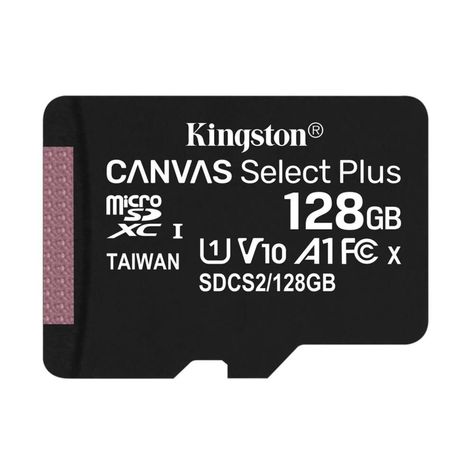 SDCS2/128GB MEMORIA MICROSD C/ADAPT SELECT PLUS 128GB (740617-298703) KINGSTON-1