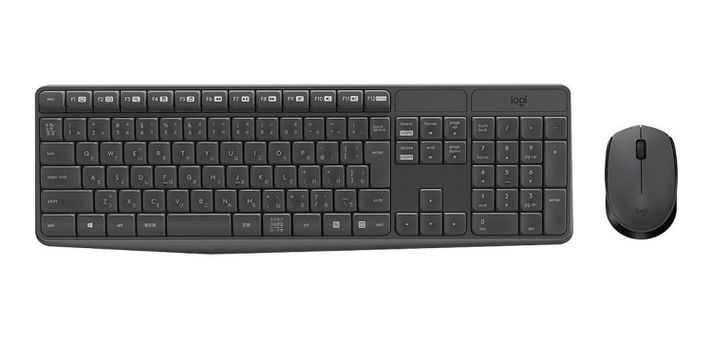 KIT TECLADO/MOUSE INALAMBRICO MK235 NEGRO 920--007901 LOGITECH-0