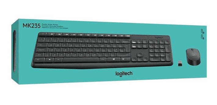 KIT TECLADO/MOUSE INALAMBRICO MK235 NEGRO 920--007901 LOGITECH-1
