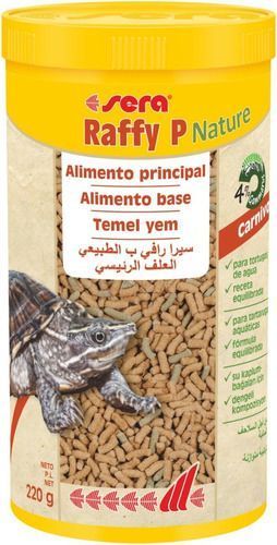 Sera Raffy P Alimento Tortuga Acuatica Tarro 220 Grs (1000ml)-0
