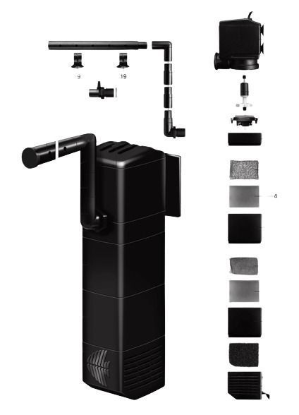 Sera Filtro Interno Fil 120 acuarios hasta 120 lt-1