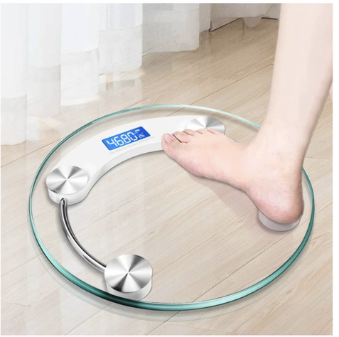 Bascula Digital Exacta Balanza Pesa De Vidrio 180kg-2