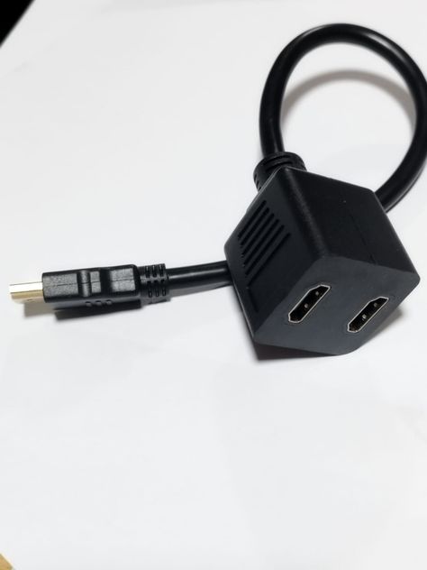 Cable HDMI, splitter 1 entrada , 2 salidas-5