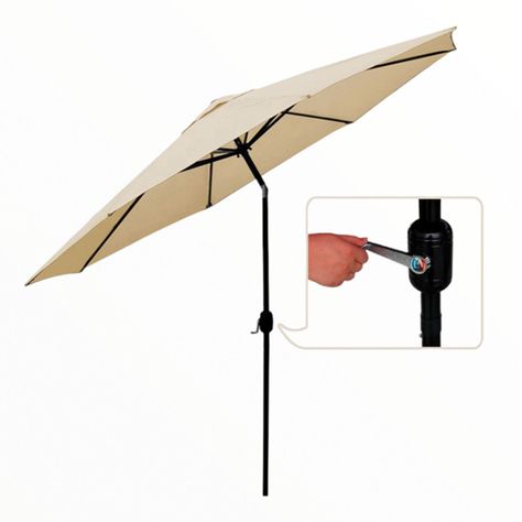 Quitasol 2,7m Beige-1