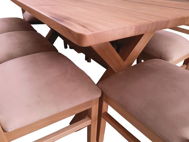 Comedor Cruz 8 silla Cruz Beige-2