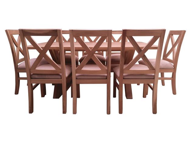 Comedor Cruz 8 silla Cruz Beige-1