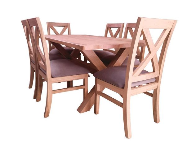 Comedor Cruz 6 silla Cruz Gris-0