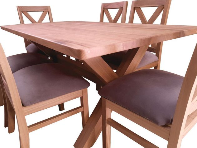 Comedor Cruz 6 silla Cruz Gris-2