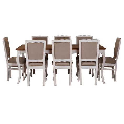 Comedor Normando miel 100x200 tapizado Beige-2