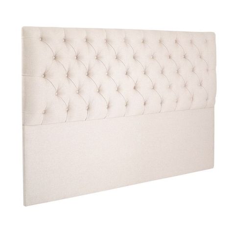 Respaldo Capitoné Beige King-0