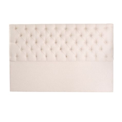 Respaldo Capitoné Beige King-1